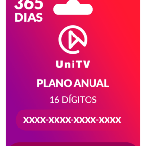 UniTv Recarga - Anual - 365 Dias